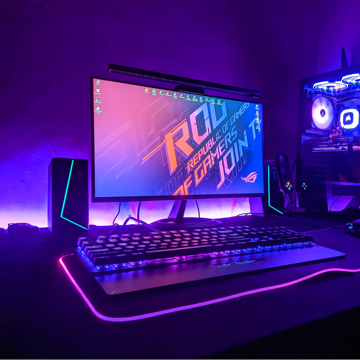 RGB Gaming Setup