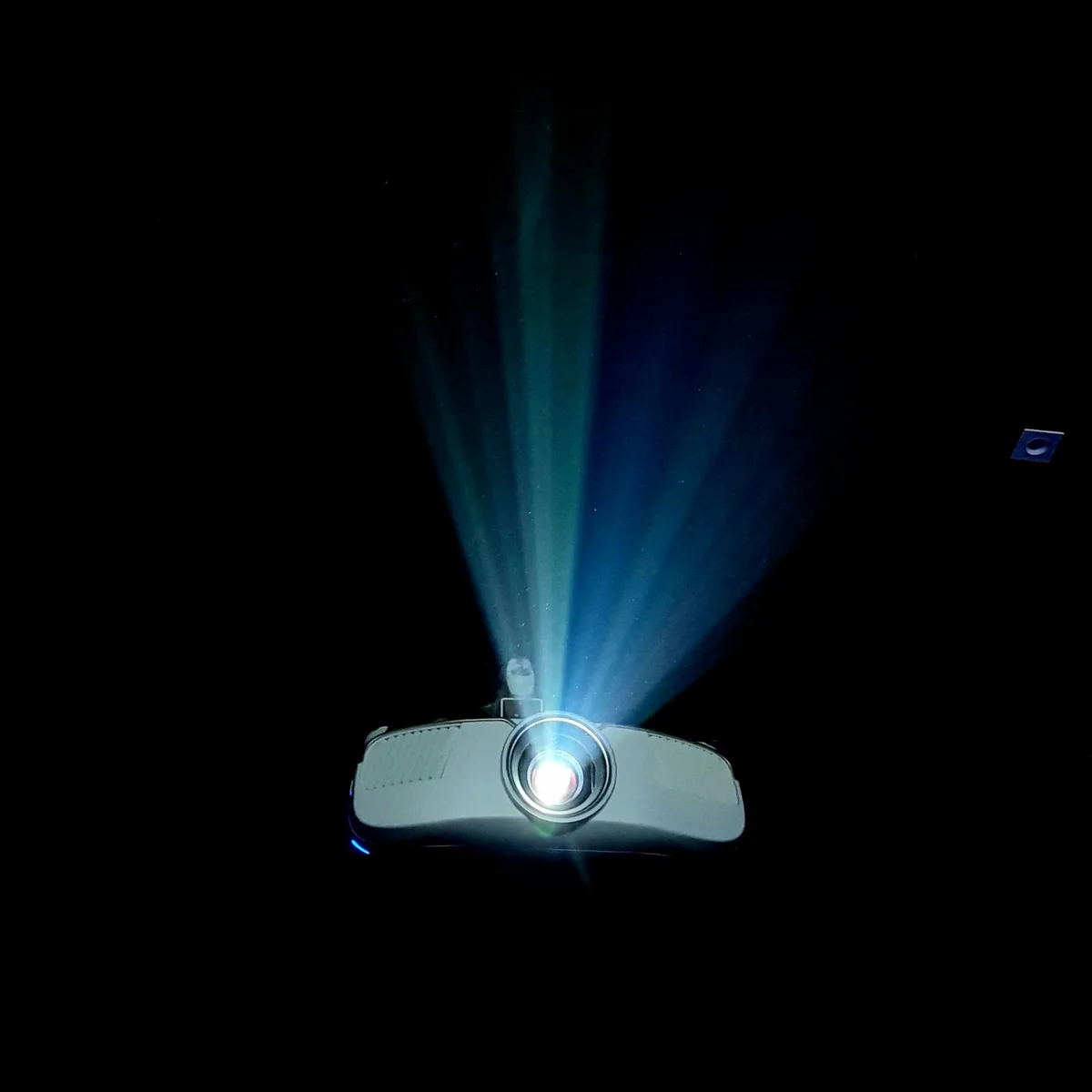 white projector