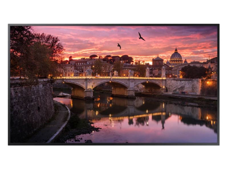 Samsung 55" UHD 4K LED Display, 10W x 2, (3) HDMI, USB, LAN, Wi-Fi | HTR