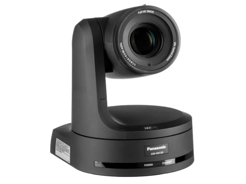 Panasonic AW-HN130 HD Integrated PTZ Camera with NDI|HX (Black) | HTR