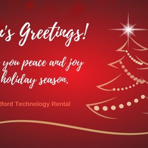 Season’s Greetings from Hartford Technology Rentals