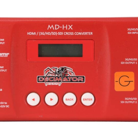Decimator MD-HX HDMI, 2x SDI Loop Through & 2 x SDI Out | HTR