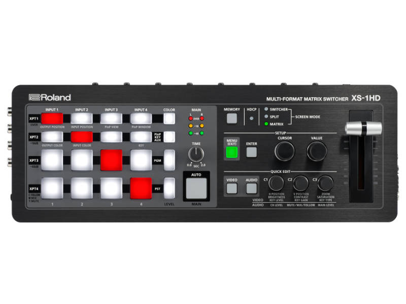 pageImage-Roland-XS-1HD Roland XS-1HD Multi-Format Matrix Switcher Rental | HTR