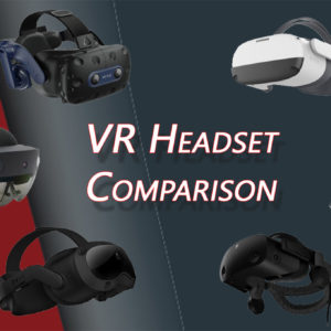 HTC VIVE Focus 3 vs. Oculus Quest 2 (and several other VR headsets)