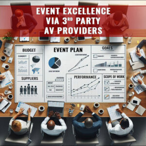Advantages of 3rd Party AV Providers for Event Excellence