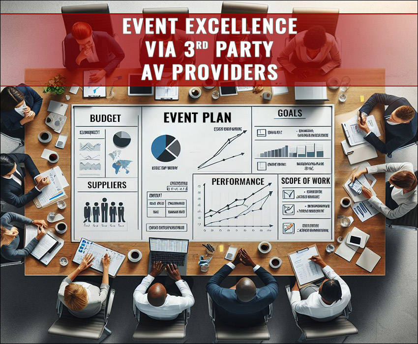 Advantages of 3rd Party AV Providers for Event Excellence