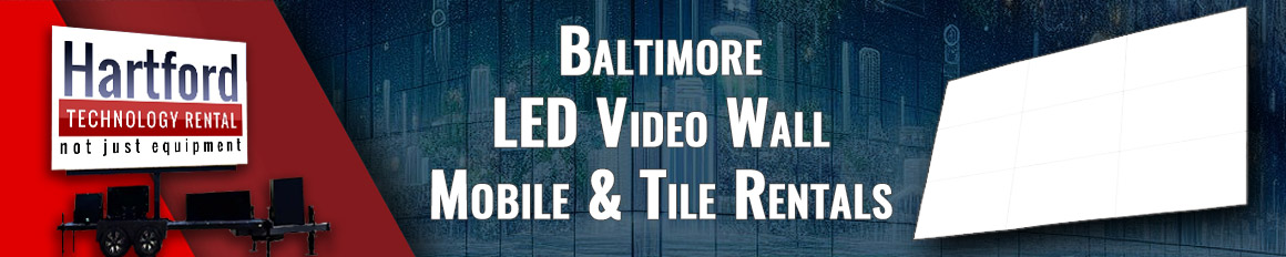 Baltimore Video Wall Rentals and Video Tile Rental