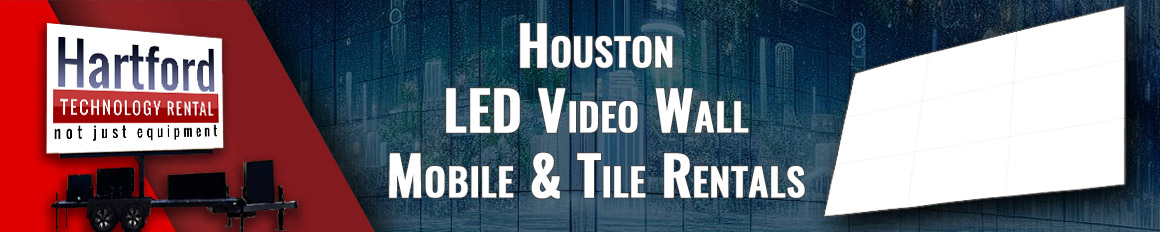 Houston Video Wall Rentals and Video Tile Rental