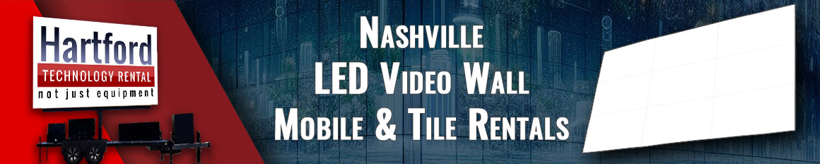 Nashville Video Wall Rentals and Video Tile Rental