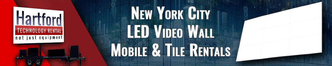 New York City Video Wall Rentals and Video Tile Rental