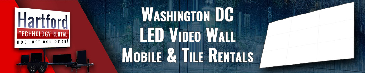 Washington DC Video Wall Rentals and Video Tile Rental