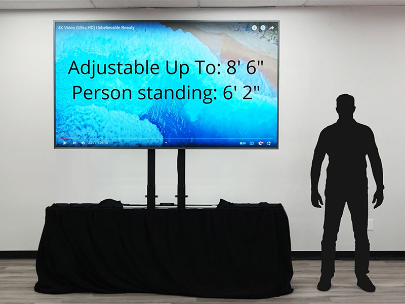 samsung-qm98t-b-98-4k-tv-with-lift-case-rental Samsung 98" 4K Display w/ Motorized Lift Case Rental